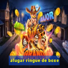 alugar ringue de boxe